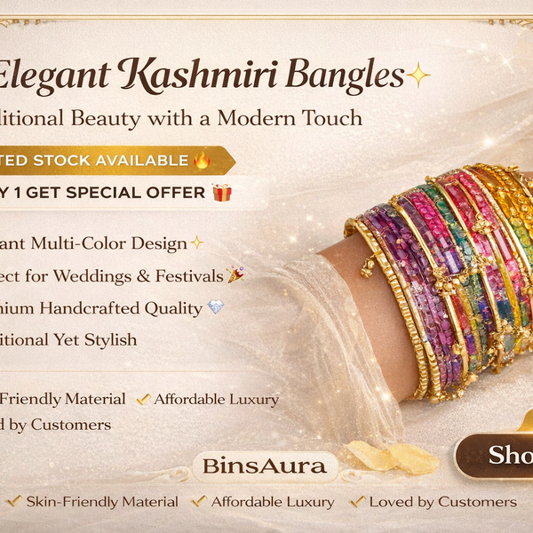 “Why Kashmiri Bangles Are a Must-Have for Every Woman”