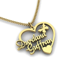 Two-Name Pendant Necklace
