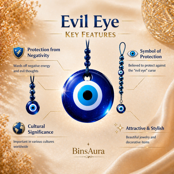 Black Tourmaline & Evil Eye Nazar Anklet – Spiritual Protection Jewelry for Women & Men