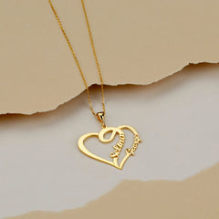 Two-Name Pendant Necklace