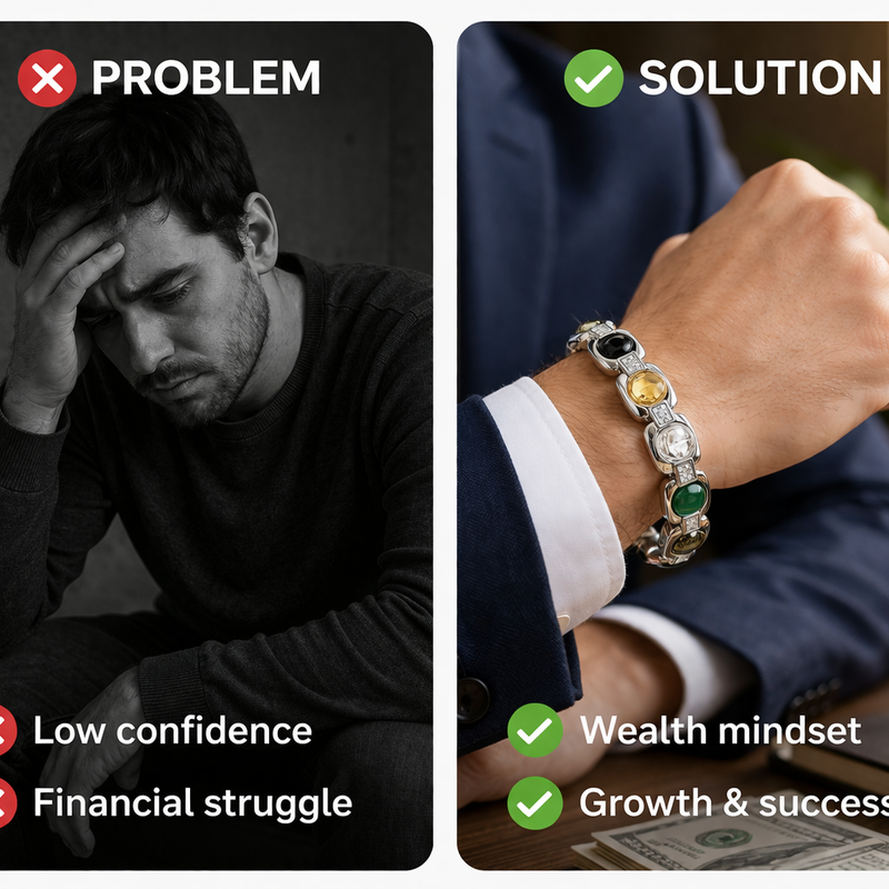 Premium Navratna Bracelet |Natural Gemstone Bracelet for Men & Women