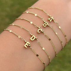 letter bracelets