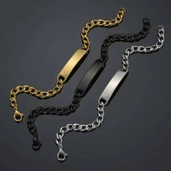 Engraved name  Bracelets.