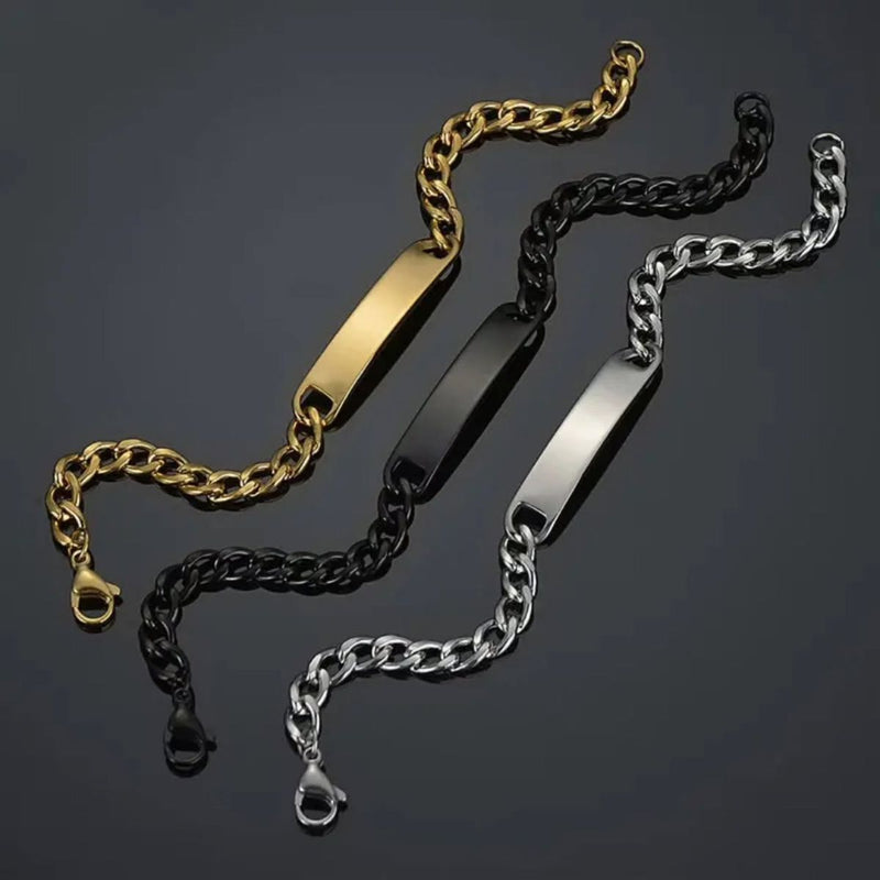 Engraved name  Bracelets.