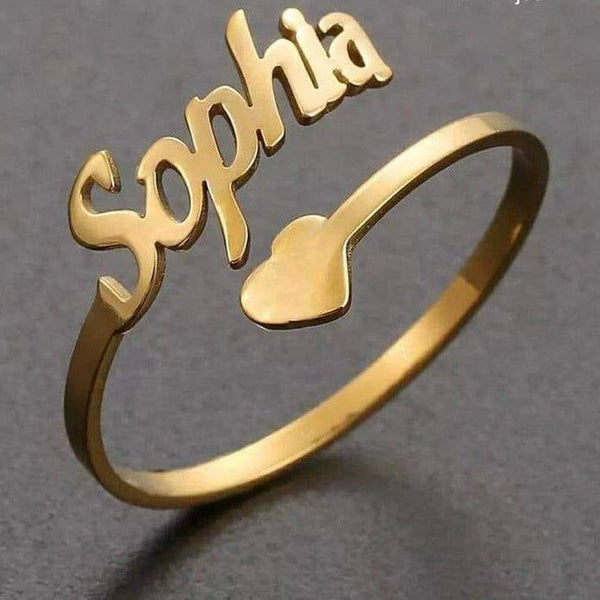 lasercut name bacelet