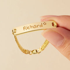 Engraved name  Bracelets.