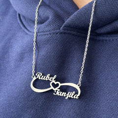 Two-Name Pendant Necklace