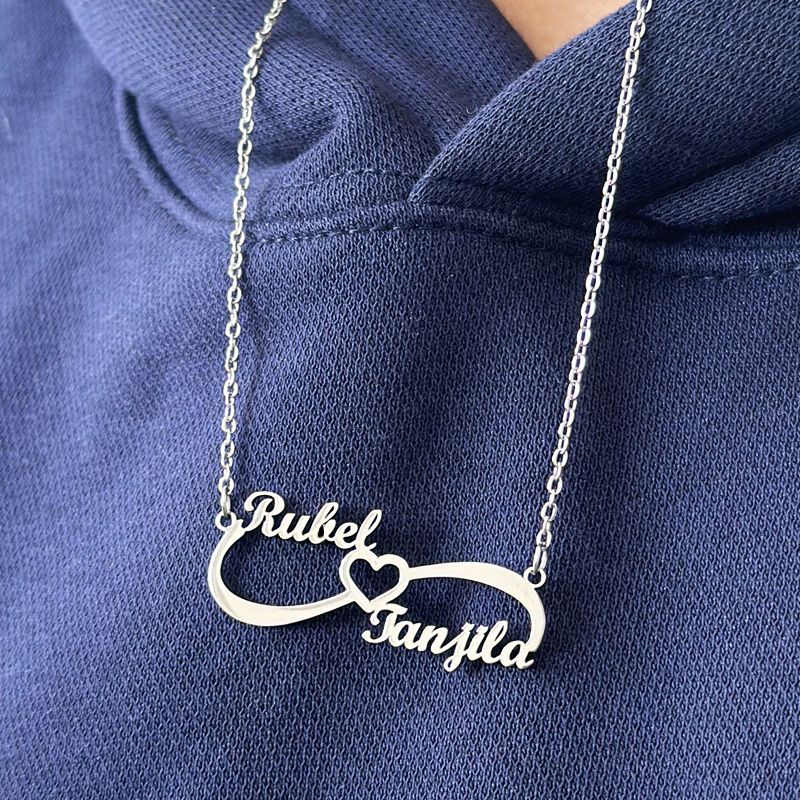 Two-Name Pendant Necklace