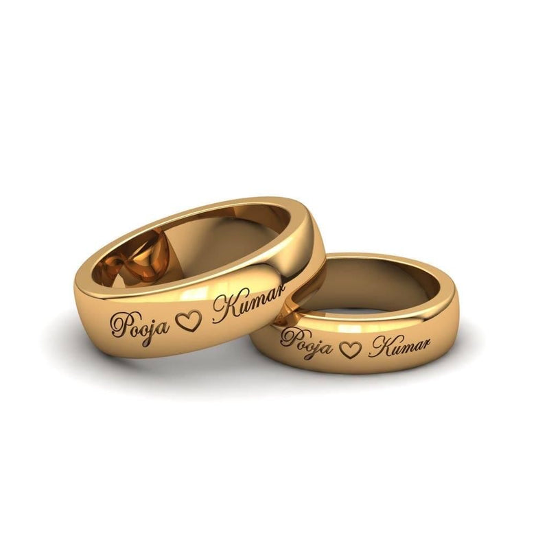 engrave name finger rings