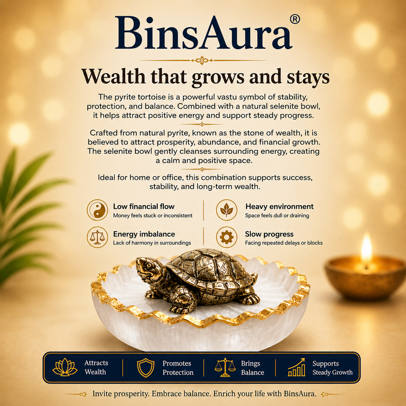 Vastu Tortoise for Wealth & Protection | Feng Shui Turtle for Money, Luck & Positive Energy