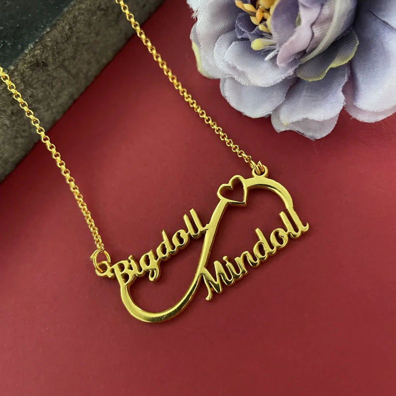 Two-Name Pendant Necklace