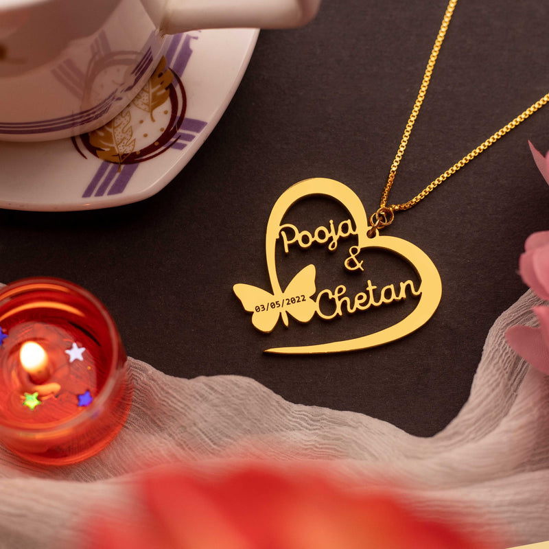 Two-Name Pendant Necklace