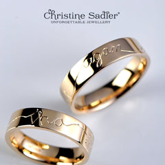 engrave name finger rings