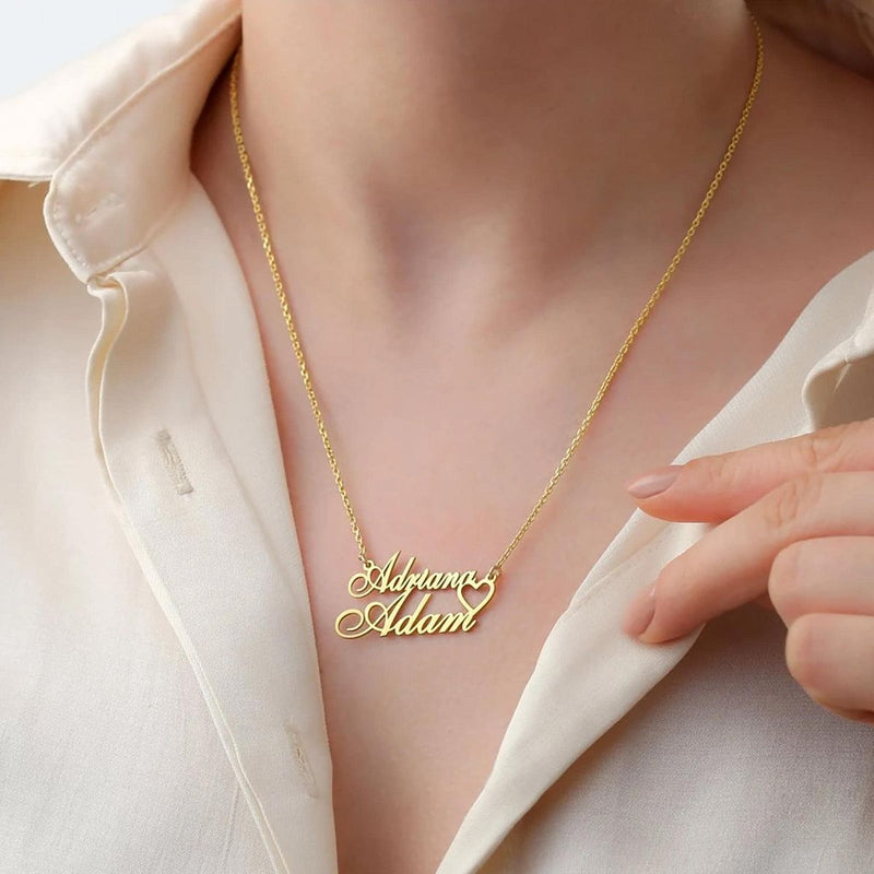 Two-Name Pendant Necklace