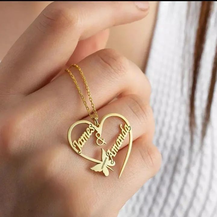 Two-Name Pendant Necklace
