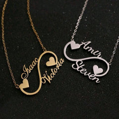Two-Name Pendant Necklace