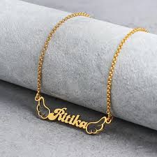 lasercut Name Necklace