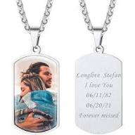 Photo n name Pendant chian