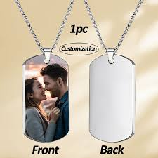 Photo n name Pendant chian