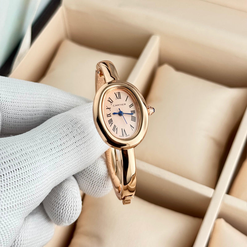 Rose Crystal Butterfly Luxury Women’s Watch